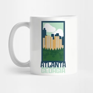 Atlanta Skyline T-Shirt Mug